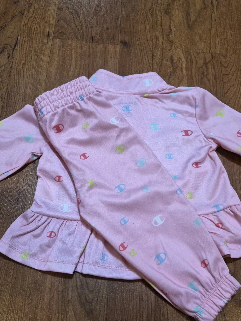 Champion Pink Logo Track Set - Girls